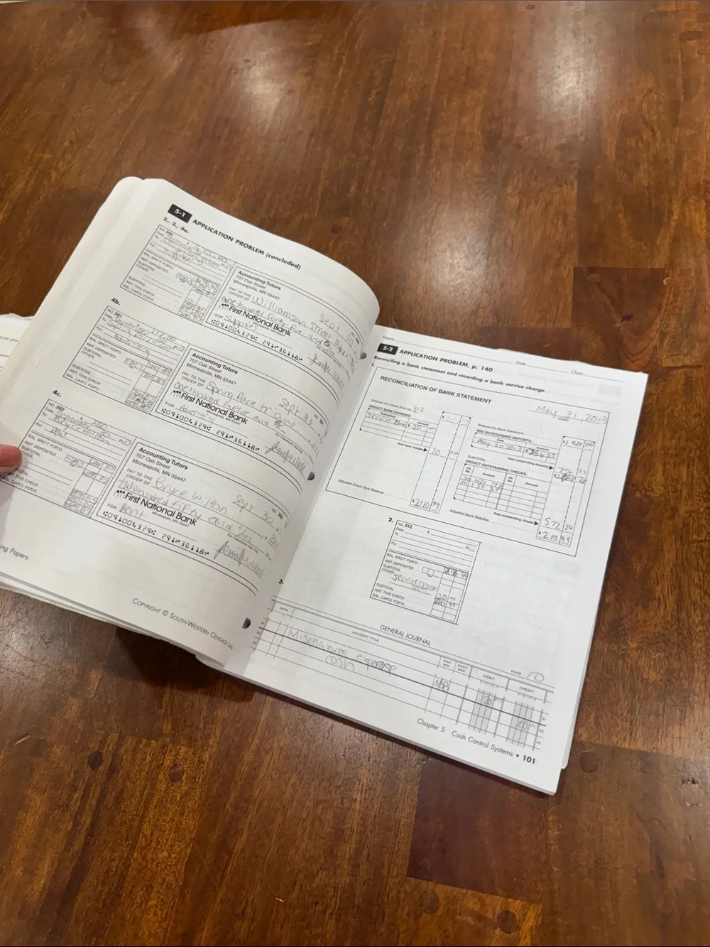Accounting Textbook and Workbook Set 2000s